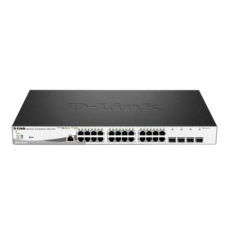 Switch D-LINK 28-Port Layer2 PoE+ Gigabit Smart Managed Towar z uszkodzonym opakowaniem (P)