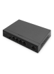 Switch DIGITUS 4+1 Port Ethernet Unmanaged PoE 4 Port PoE MDI MDIX IEEE802af,at