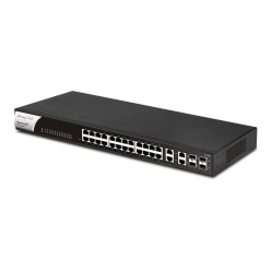 Switch DRAYTEK Vigor G1282 Web Smart Gigabit / 24x GbE RJ-45 / 4x GbE SFP