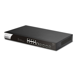Switch DRAYTEK Vigor Q2121x L2+ Managed / 8x 2.5GbE RJ-45 / 4x 10GbE SFP+ / 1x console port RJ-45