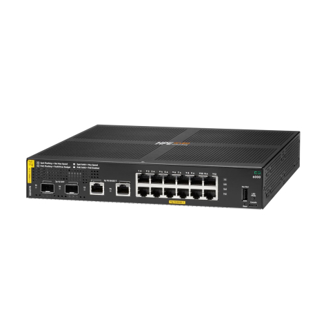 Switch HP Aruba CX 6000 12p 10M/100M/1G Class4 PoE 2p SFP 1G 139W EU en (P)