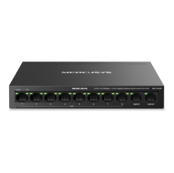 Switch TP-LINK MERCUSYS 8-Port 10/100Mbps + 2-Port Gigabit Desktop with 8-Port PoE+