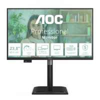 Monitor AOC 24P4CV 23.8 IPS FHD 120Hz HDMI DP USB-C glosniki Height Adj