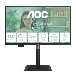 Monitor AOC 24P4CV 23.8 IPS FHD 120Hz HDMI DP USB-C glosniki Height Adj