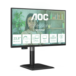 Monitor AOC 24P4CV 23.8 IPS FHD 120Hz HDMI DP USB-C glosniki Height Adj