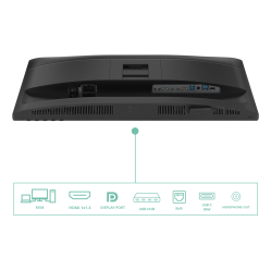 Monitor AOC 24P4CV 23.8 IPS FHD 120Hz HDMI DP USB-C glosniki Height Adj