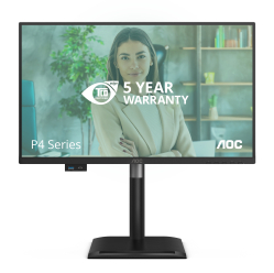 Monitor AOC 24P4CV 23.8 IPS FHD 120Hz HDMI DP USB-C glosniki Height Adj