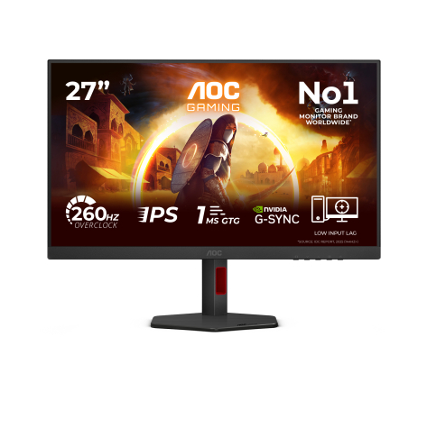 Monitor AOC 27G4ZR 27 Fast IPS FHD 260Hz HDMI DP Height Adj
