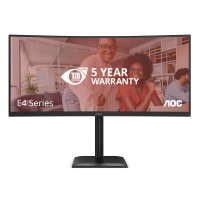Monitor AOC CU34E4CV 34 VA UWQHD Curved 120Hz HDMI DP USB-C
