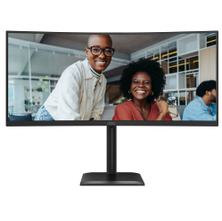 Monitor AOC CU34E4CV 34 VA UWQHD Curved 120Hz HDMI DP USB-C