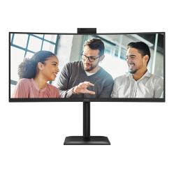 Monitor AOC CU34E4CW 34 VA UWQHD Curved 120Hz HDMI DP USB-C glosniki Height Adj