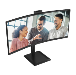 Monitor AOC CU34E4CW 34 VA UWQHD Curved 120Hz HDMI DP USB-C glosniki Height Adj