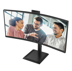 Monitor AOC CU34E4CW 34 VA UWQHD Curved 120Hz HDMI DP USB-C glosniki Height Adj