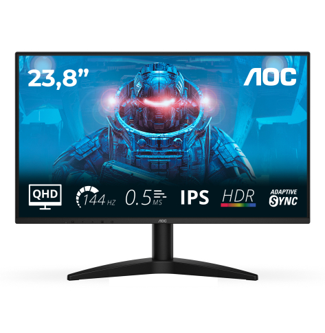 Monitor AOC Q24B36X 23.8 IPS QHD 144Hz HDMI DP