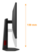 Monitor AOC Q27G4SRU 27 Fast IPS QHD 320Hz HDMI DP USB Height Adj