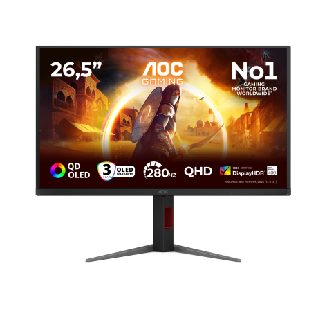 Monitor AOC Q27G4ZD 27 QD-OLED QHD 240Hz HDMI DP Pivot