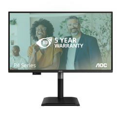 Monitor AOC Q27P4CV 27 IPS QHD 120Hz HDMI DP USB-C Height Adj