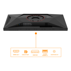 AOC U27G4XM 27 Mini LED IPS UHD 160Hz HDMI DP USB
