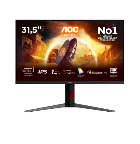 AOC U32G4U 31.5 Fast IPS UHD 160Hz HDMI DP Height Adj