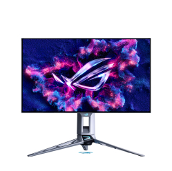 Monitor ASUS ROG Swift OLED PG27AQWP-W 26.5 OLED QHD 540Hz HDMI DP USB Silver