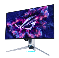 Monitor ASUS ROG Swift OLED PG27AQWP-W 26.5 OLED QHD 540Hz HDMI DP USB Silver