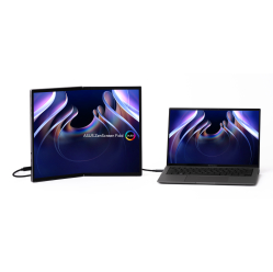 ASUS ZenScreen Fold OLED MQ17QH Portable 17.3 OLED WUXGA 60Hz HDMI USB-C
