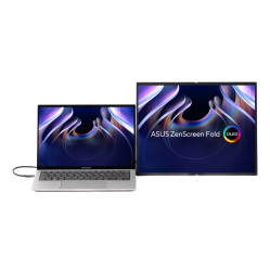 ASUS ZenScreen Fold OLED MQ17QH Portable 17.3 OLED WUXGA 60Hz HDMI USB-C
