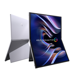 ASUS ZenScreen Fold OLED MQ17QH Portable 17.3 OLED WUXGA 60Hz HDMI USB-C