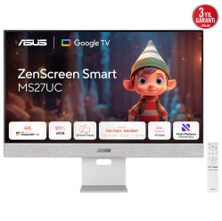 ASUS ZenScreen Smart MS27UC 27 IPS UHD 60Hz HDMI DP USB-C USB
