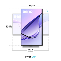 BENQ MA270S 27 IPS 5K Glossy USB-C Daisy Chain KVM