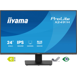 IIYAMA X2491H-B1 24 IPS FHD 120Hz HDMI DP Height Adj