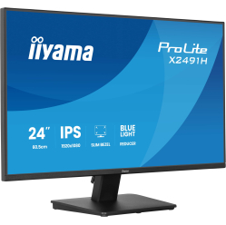 IIYAMA X2491H-B1 24 IPS FHD 120Hz HDMI DP Height Adj