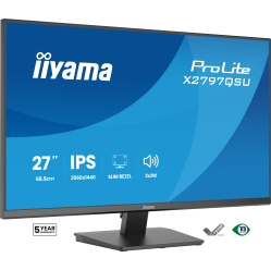 IIYAMA X2797QSU-B1 27 IPS QHD HDMI DP USB-C glosniki