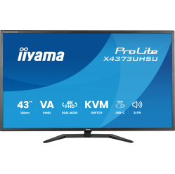 IIYAMA X4373UHSU-B2 43 VA UHD 120Hz HDMI DP USB KVM glosniki