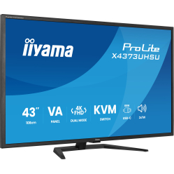 IIYAMA X4373UHSU-B2 43 VA UHD 120Hz HDMI DP USB KVM glosniki