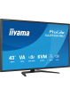 IIYAMA X4373UHSU-B2 43 VA UHD 120Hz HDMI DP USB KVM glosniki