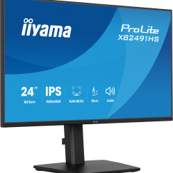 IIYAMA XB2491HS-B1 24 IPS FHD 120Hz HDMI DP glosniki Height Adj