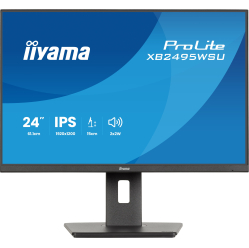 IIYAMA XB2495WSU-B1 24.1 IPS WUXGA HDMI DP USB Height Adj