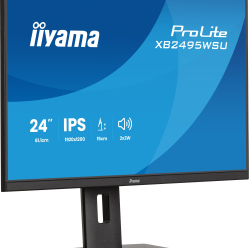IIYAMA XB2495WSU-B1 24.1 IPS WUXGA HDMI DP USB Height Adj