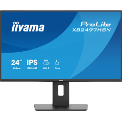 IIYAMA XB2497HSN-B1 24 IPS FHD HDMI DP USB-C Height Adj