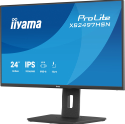 IIYAMA XB2497HSN-B1 24 IPS FHD HDMI DP USB-C Height Adj