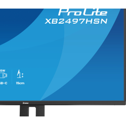IIYAMA XB2497HSN-B1 24 IPS FHD HDMI DP USB-C Height Adj