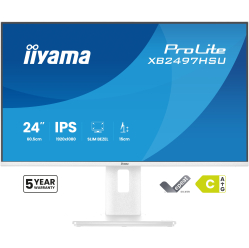 IIYAMA XB2497HSU-W1 24 IPS FHD 120Hz HDMI DP USB-C glosniki Height Adj