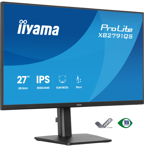IIYAMA XB2791QS-B1 27 IPS QHD HDMI DP glosniki Height Adj