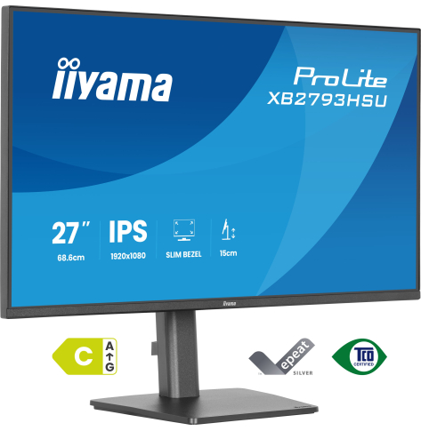 IIYAMA XB2793HSU-B1 27 IPS FHD 120Hz HDMI DP glosniki Height Adj