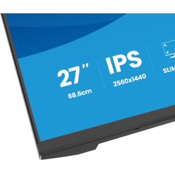 IIYAMA XB2793QSU-B1 27 IPS QHD HDMI DP Height Adj