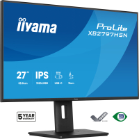 IIYAMA XB2797HSN-B1 27 IPS FHD HDMI DP USB-C Height Adj