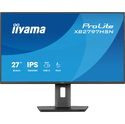 IIYAMA XB2797HSN-B1 27 IPS FHD HDMI DP USB-C Height Adj