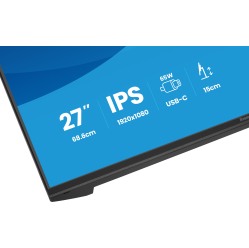 IIYAMA XB2797HSN-B1 27 IPS FHD HDMI DP USB-C Height Adj