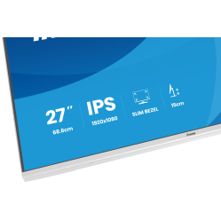 IIYAMA XB2797HSU-W1 27 IPS FHD 120Hz HDMI DP Height Adj bialy